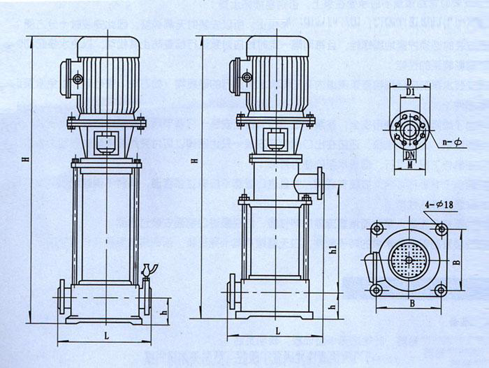 多级管道泵家价格 多级管道泵家规格 多级管道泵